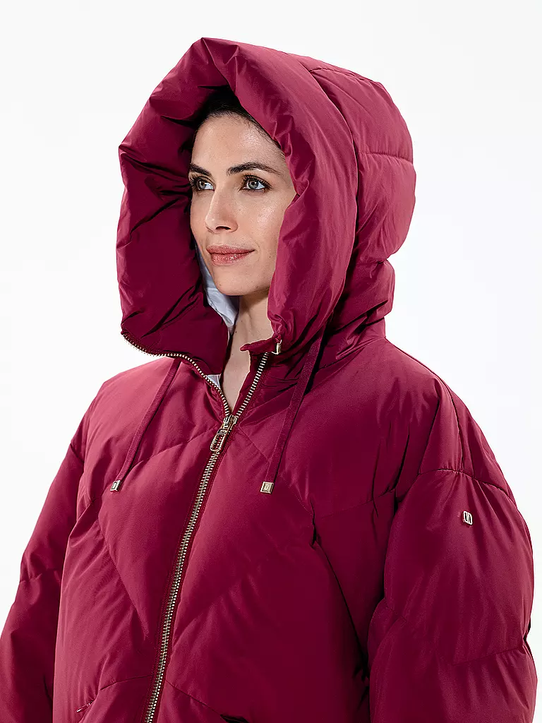 DUNO | Daunensteppjacke PEGGI | lila