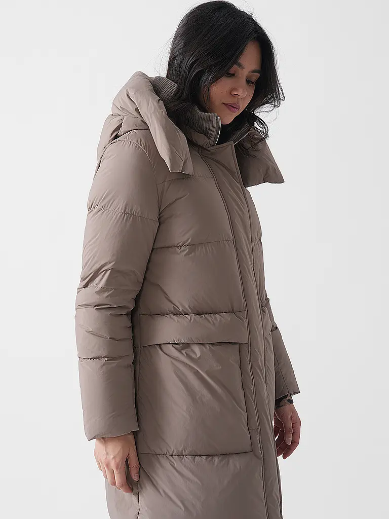 DUNO | Daunensteppmantel FULLY APRICA | 