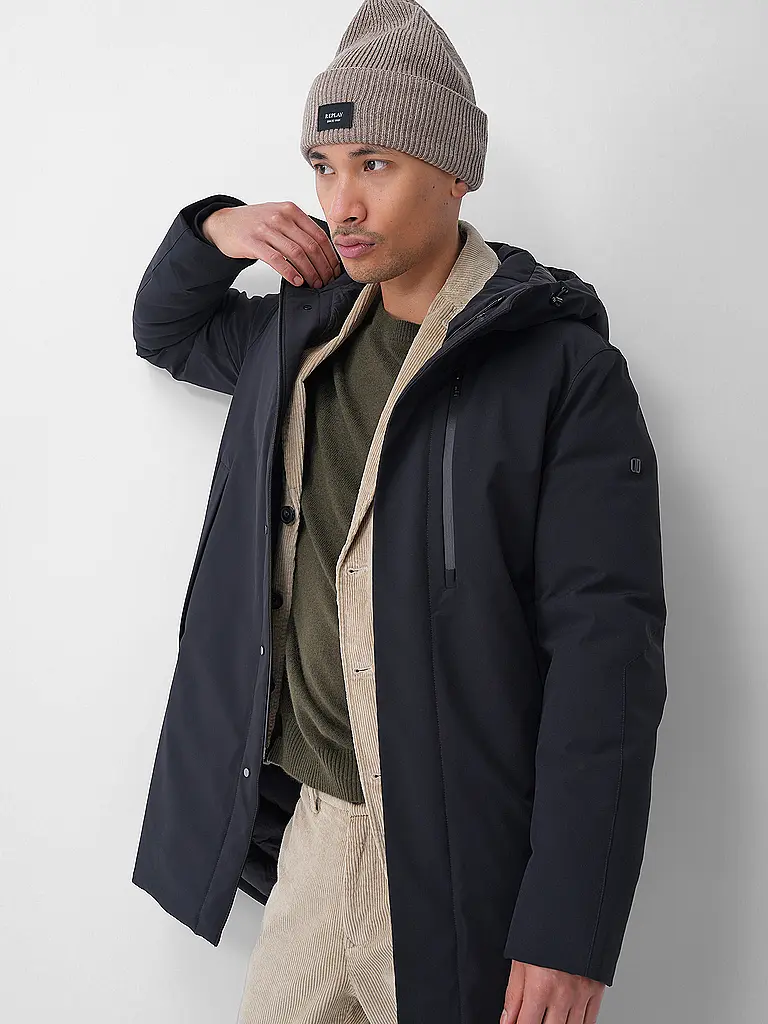 DUNO | Parka PLANET TORANO | Schwarz