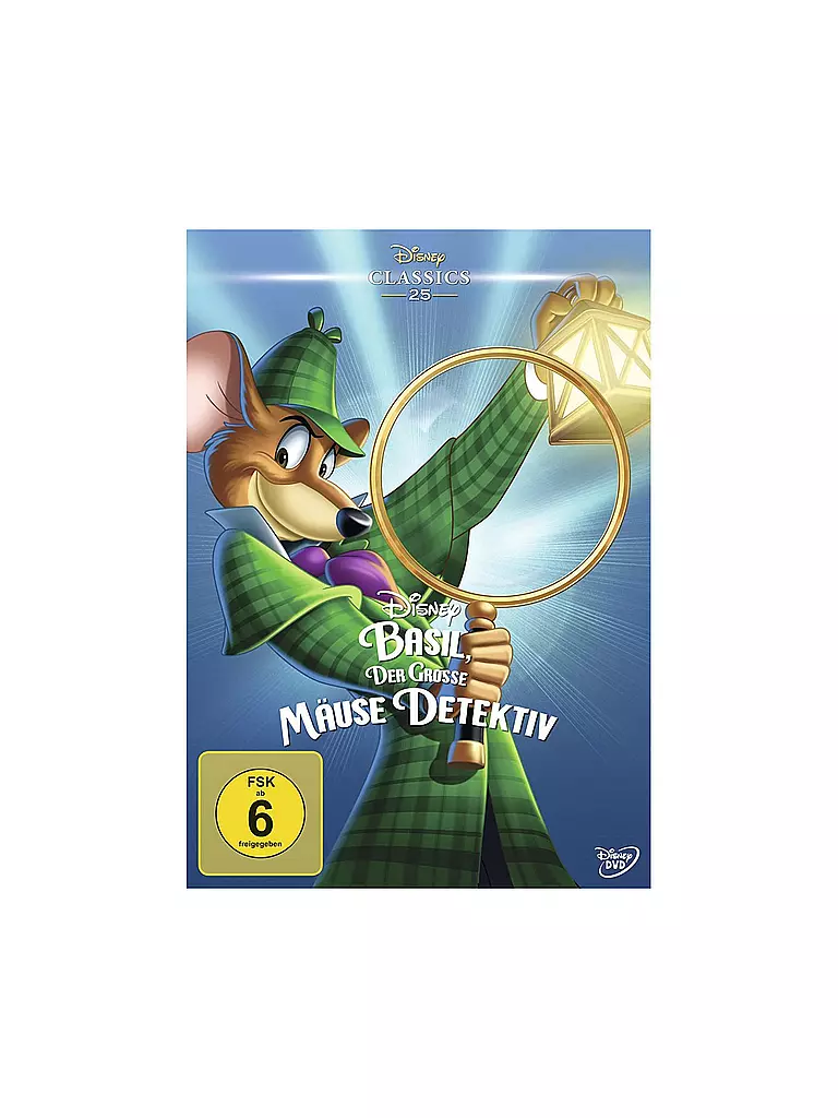 DVD | Disney Classics - Basil, der große Mäusedetektiv (25) | keine Farbe