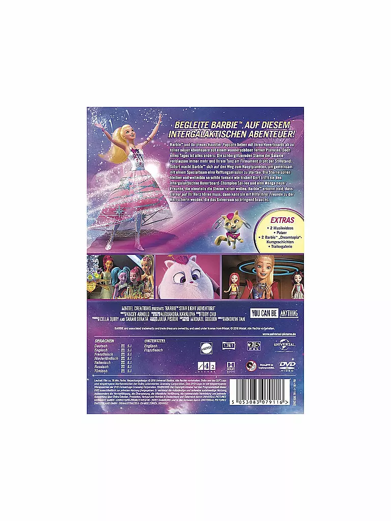 DVD | Film - Barbie in: Das Sternenlicht-Abenteuer  | keine Farbe