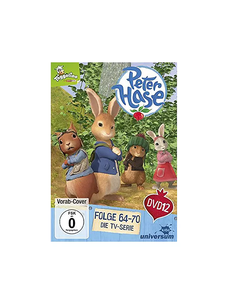 DVD | Peter Hase - DVD 12 - Folge 64-70  | 
