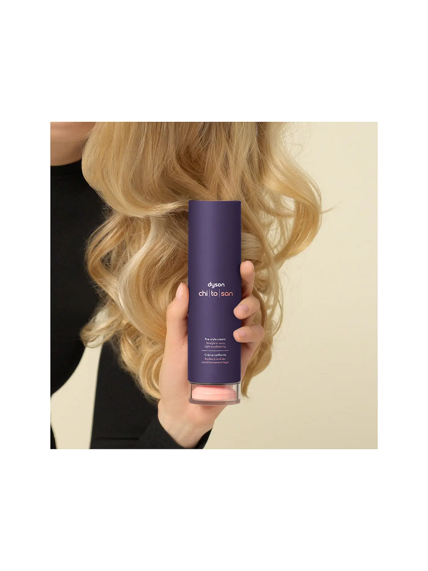 DYSON |  dyson Chitosan Pre-Style Cream Leichte Pflege 100ml Glatt / Wellig | lila