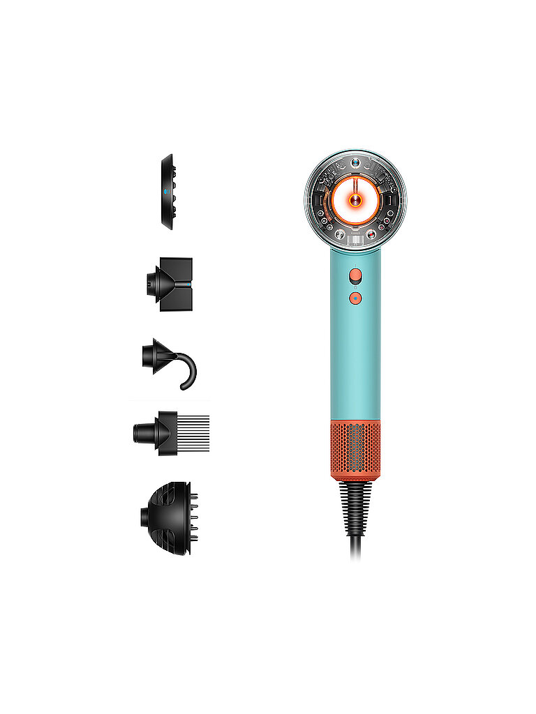 DYSON Haartrockner - dyson supersonic nural Cer. Petina/Topaz türkis