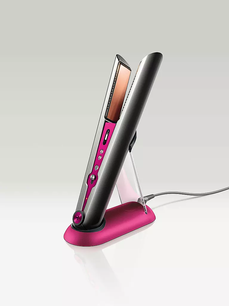 DYSON | Haarglätter - dyson Corrale™  ( Nickel / Fuchsia ) mit Brushkit | grau