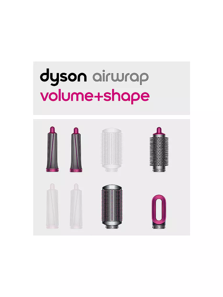 DYSON | Haarstyler - Dyson Airwrap™ Volume and Shape (Anthrazit/Fuchsia)  | schwarz