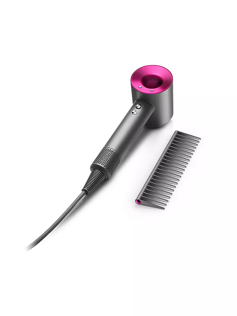 DYSON | Haartrockner - dyson supersonic (Anthrazit/Fuchsia) mit Kamm | pink