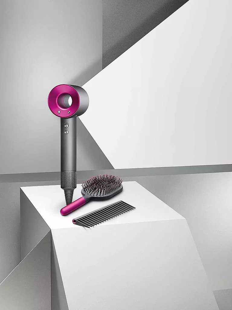 DYSON | Haartrockner - dyson supersonic (Anthrazit/Fuchsia) mit Styling-Set  | pink