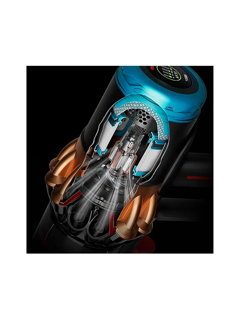 DYSON | Staubsauger V16 Piston Animal Schwarz/Kupfer | 