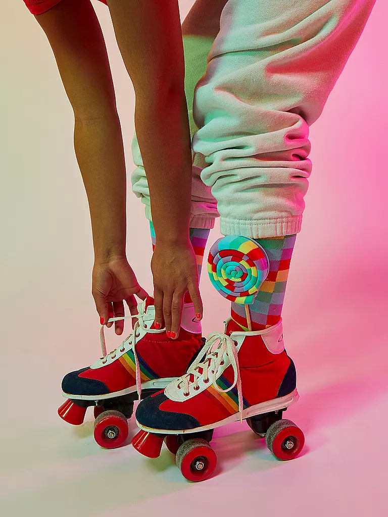 EAT MY SOCKS | Socken 36-45 SWEET LOLLIPOP Bunt | bunt