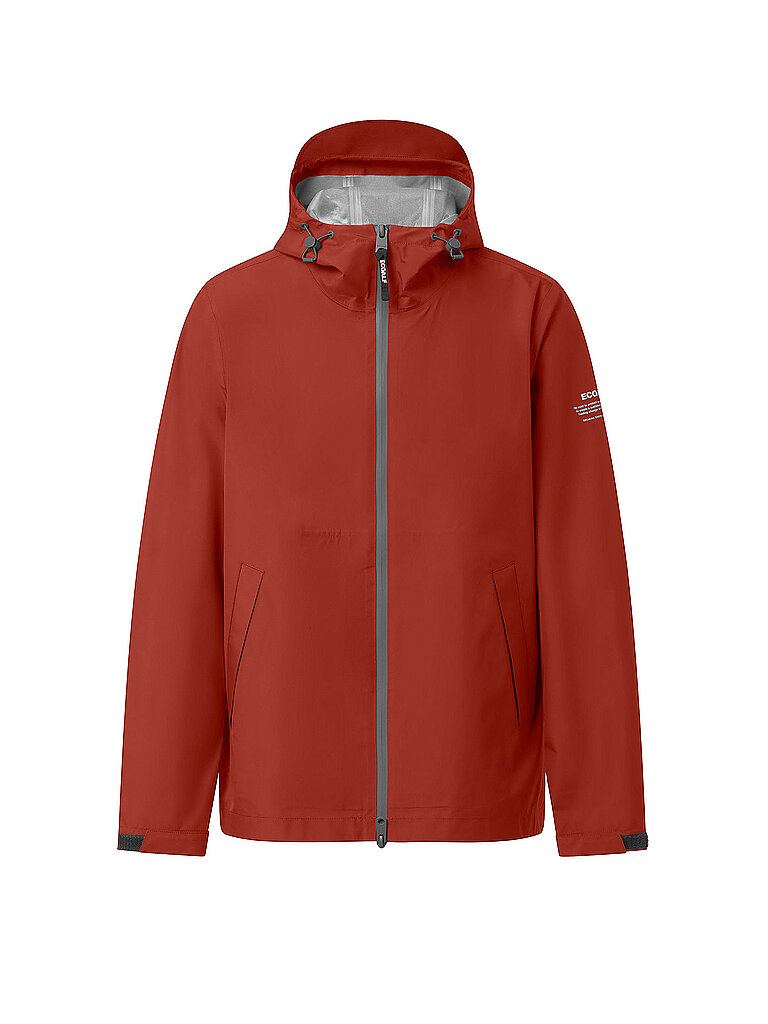 ECOALF Regenjacke DILUVIO orange | L