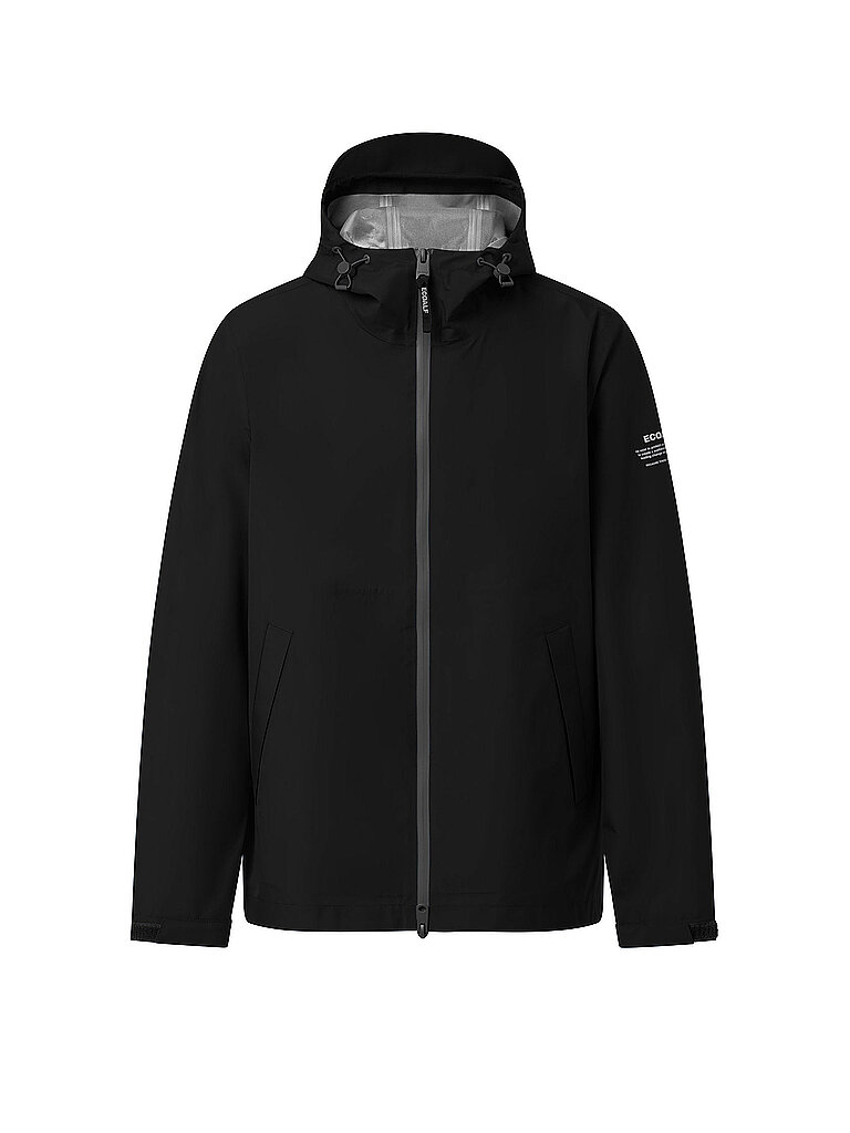 ECOALF Regenjacke DILUVIO schwarz | XL