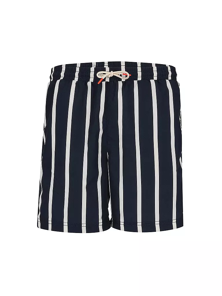 ECOALF | Beachshort Printalf  | blau