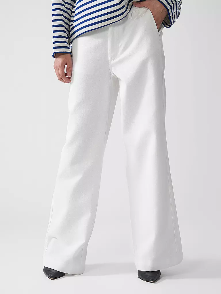 ECOALF | Jeans Wide Leg  VALLSALF | beige
