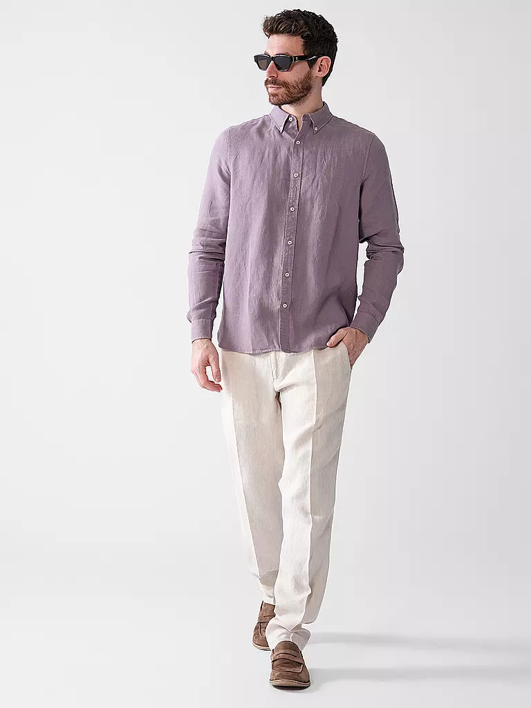 ECOALF | Leinenhemd MALIBUALF | grau