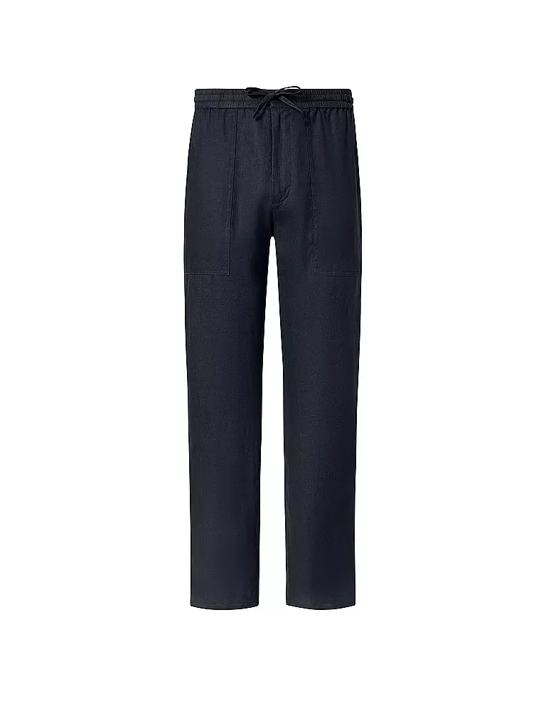 ECOALF | Leinenhose ETHICALF | dunkelblau