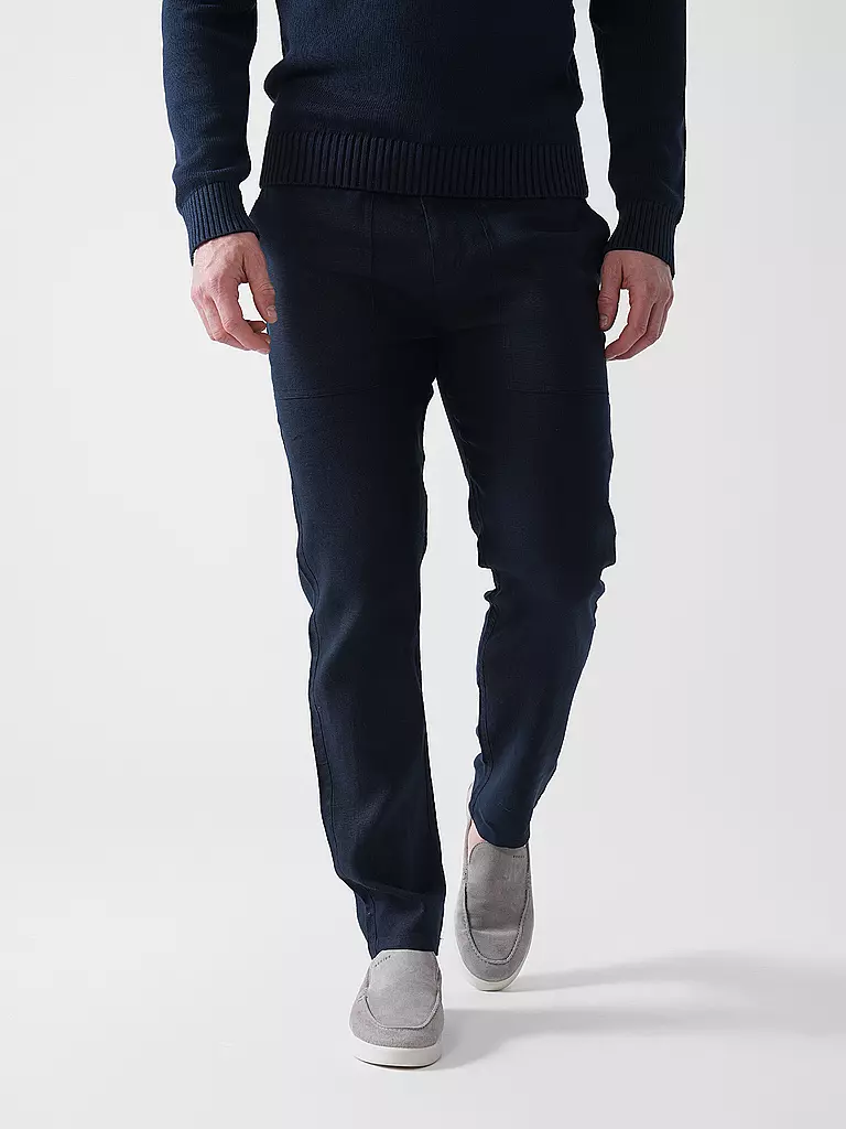 ECOALF | Leinenhose ETHICALF | grau