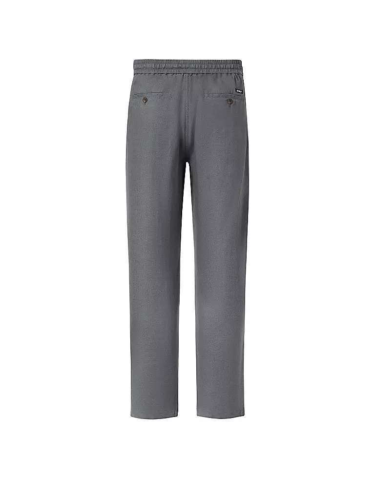 ECOALF | Leinenhose ETHICALF | grau