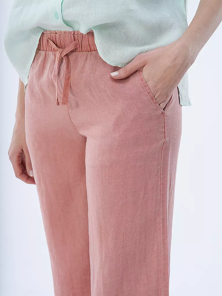 ECOALF | Leinenhose MOSAALF | grau