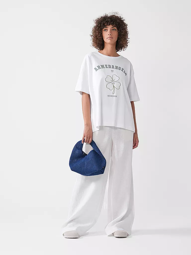 ECOALF | Leinenhose MOSSIALF | weiss