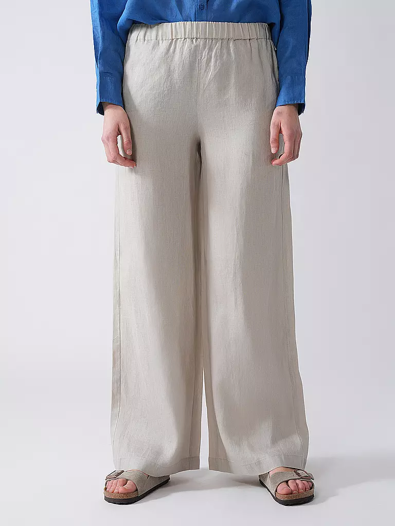 ECOALF | Leinenhose MOSSIALF | grau