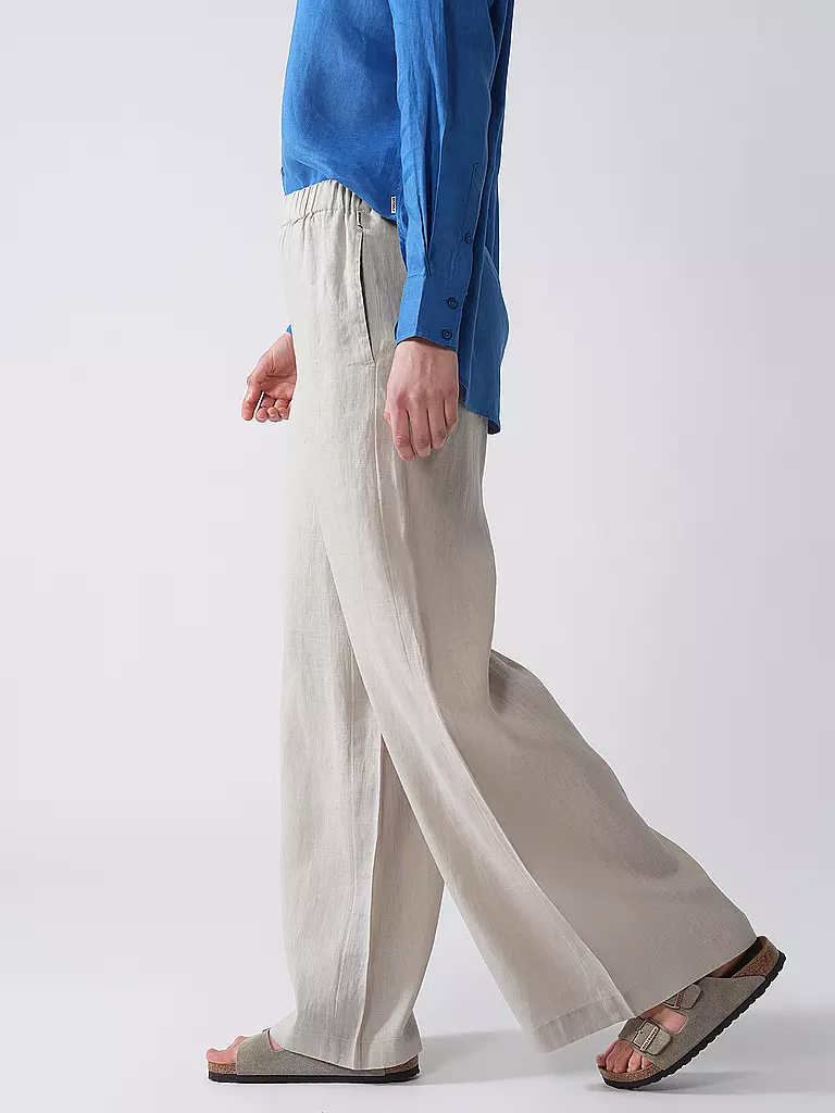 ECOALF | Leinenhose MOSSIALF | grau