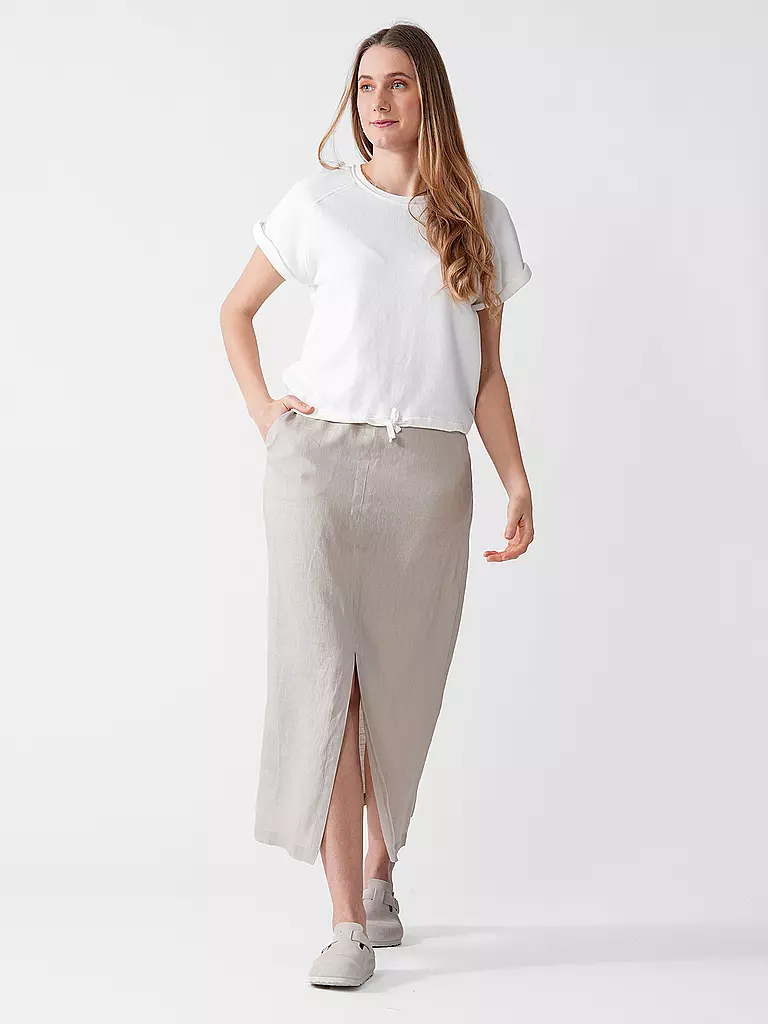 ECOALF | Leinenrock  | beige