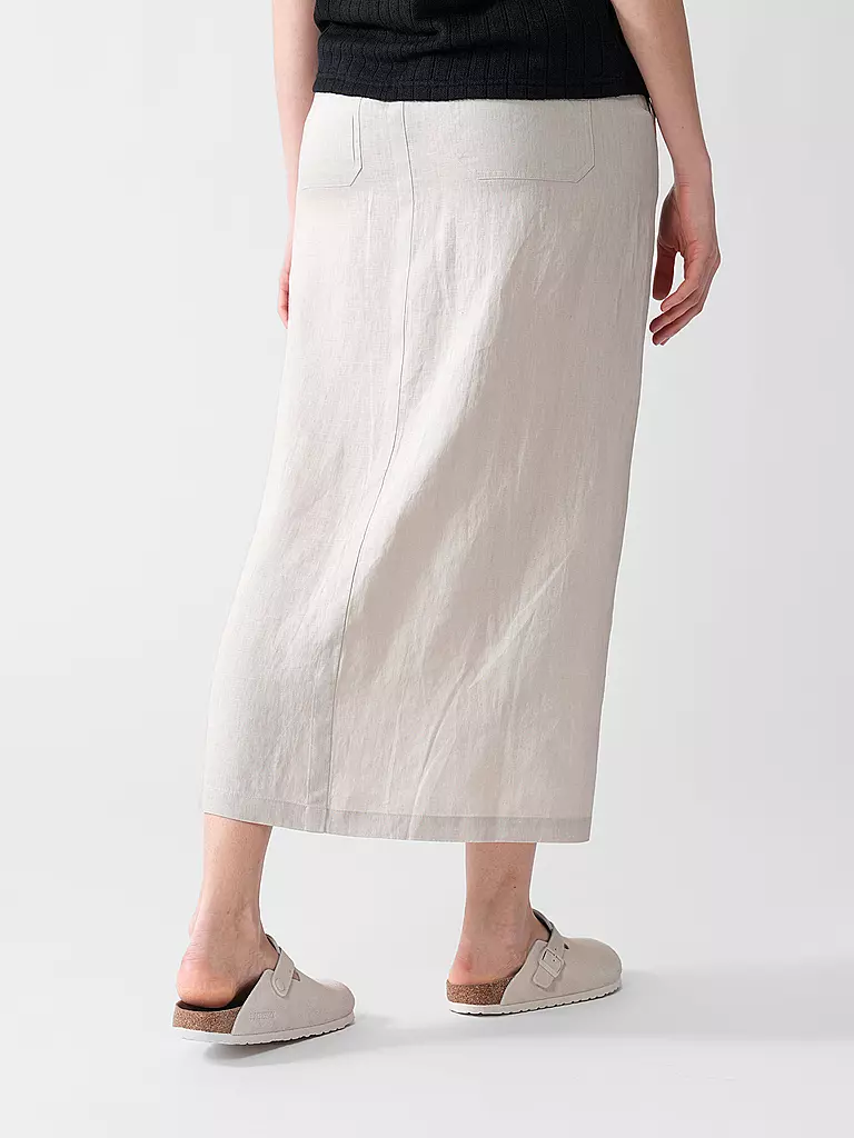 ECOALF | Leinenrock  | beige