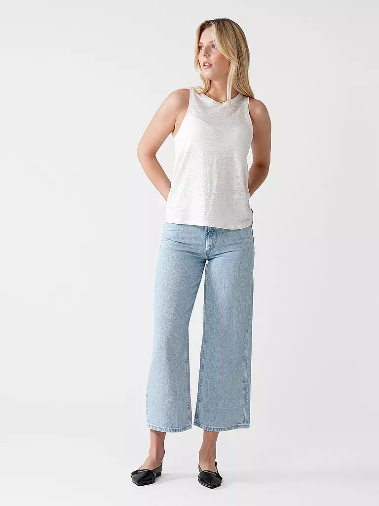 ECOALF | Leinentop HALDENALF | weiss