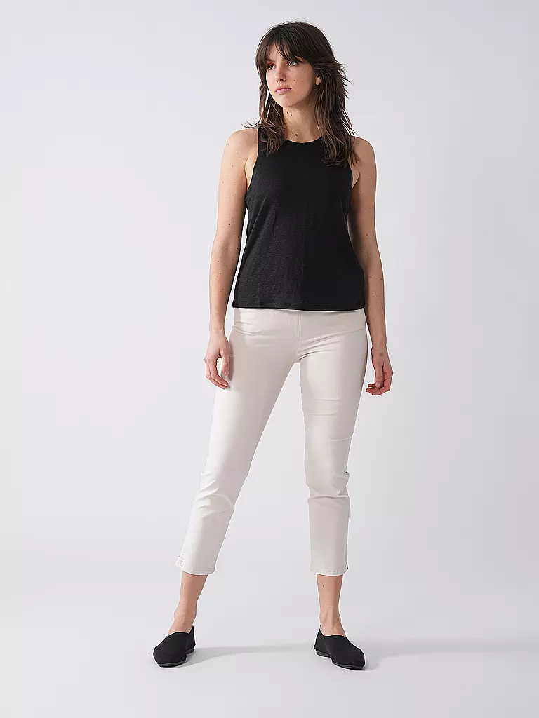 ECOALF | Leinentop HALDENALF | schwarz