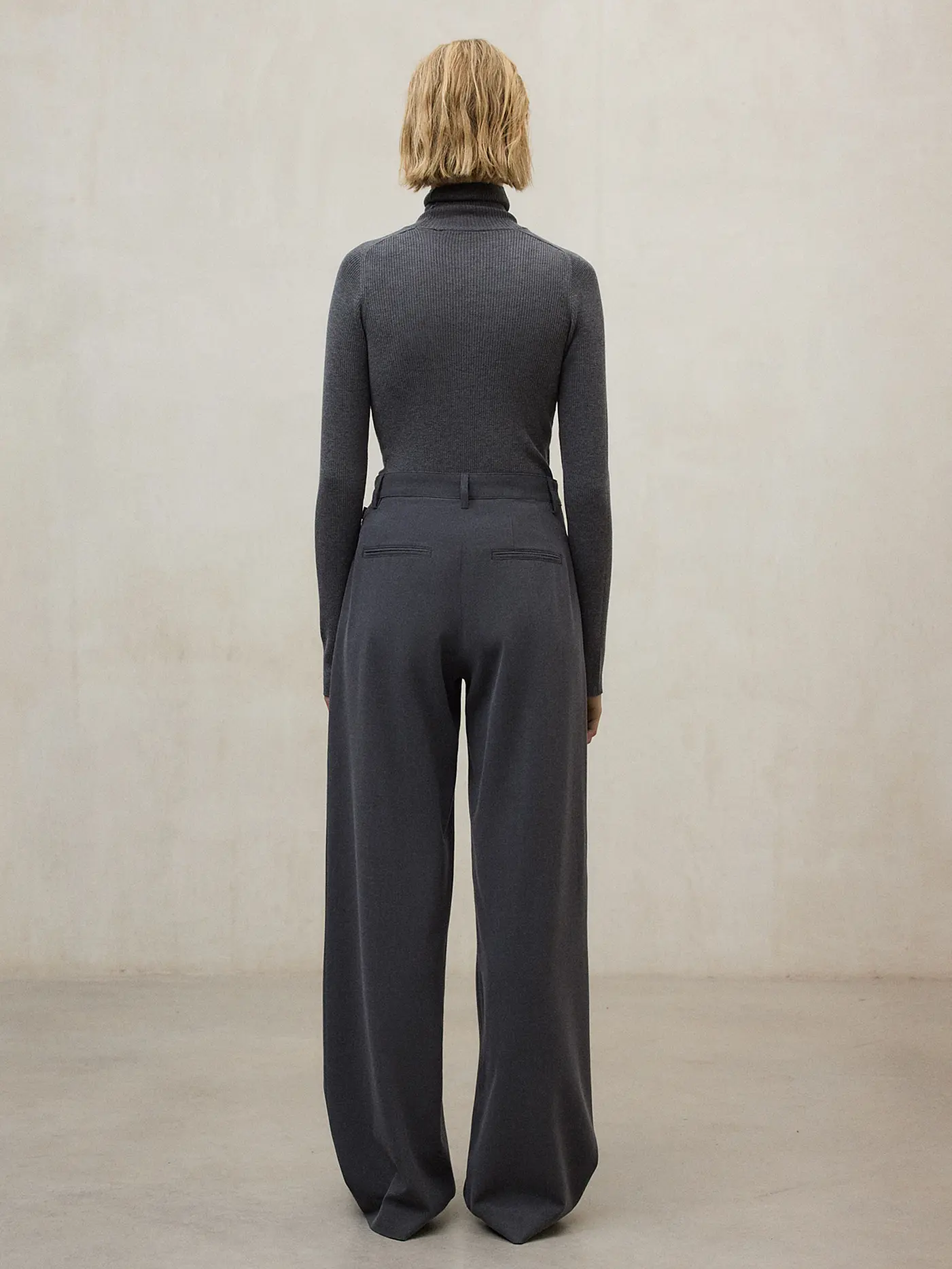 ECOALF | Marlenehose MIEL  | grau
