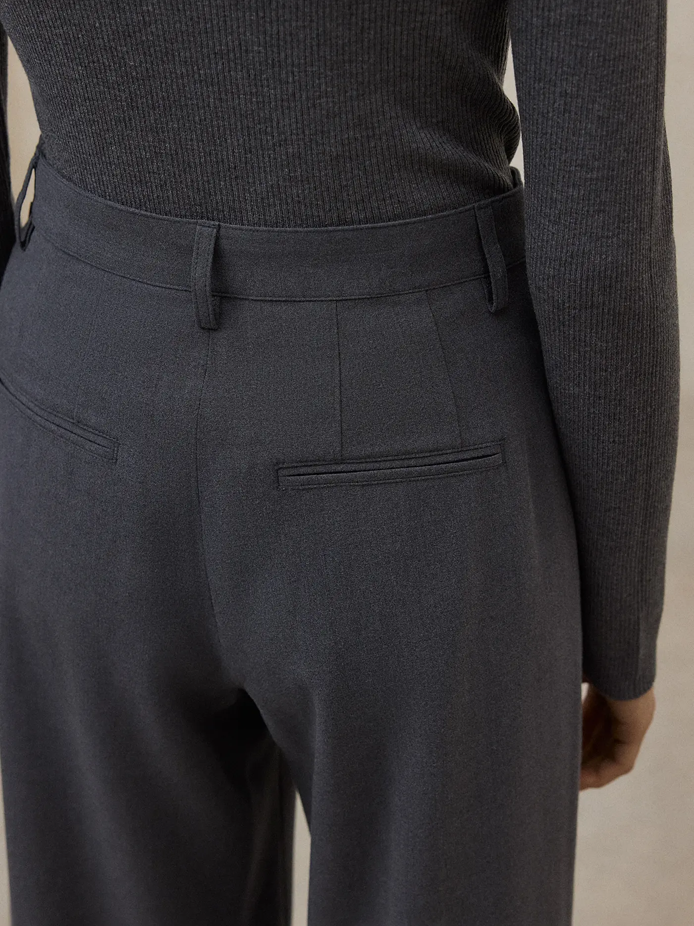 ECOALF | Marlenehose MIEL  | grau