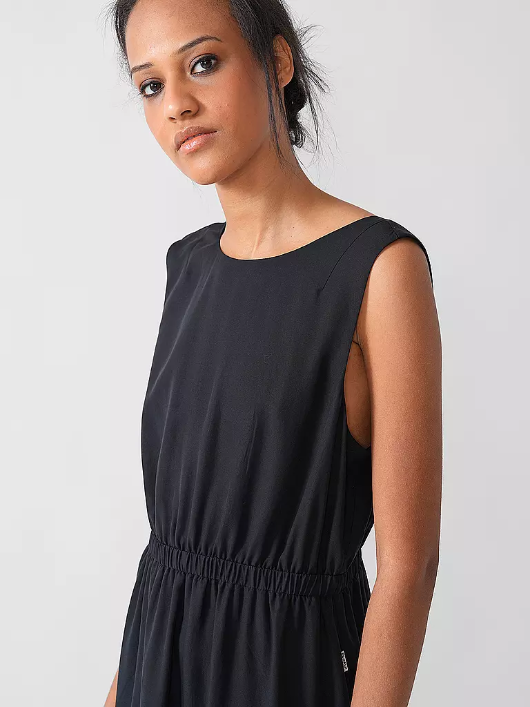 ECOALF | Midikleid KARLALF  | schwarz