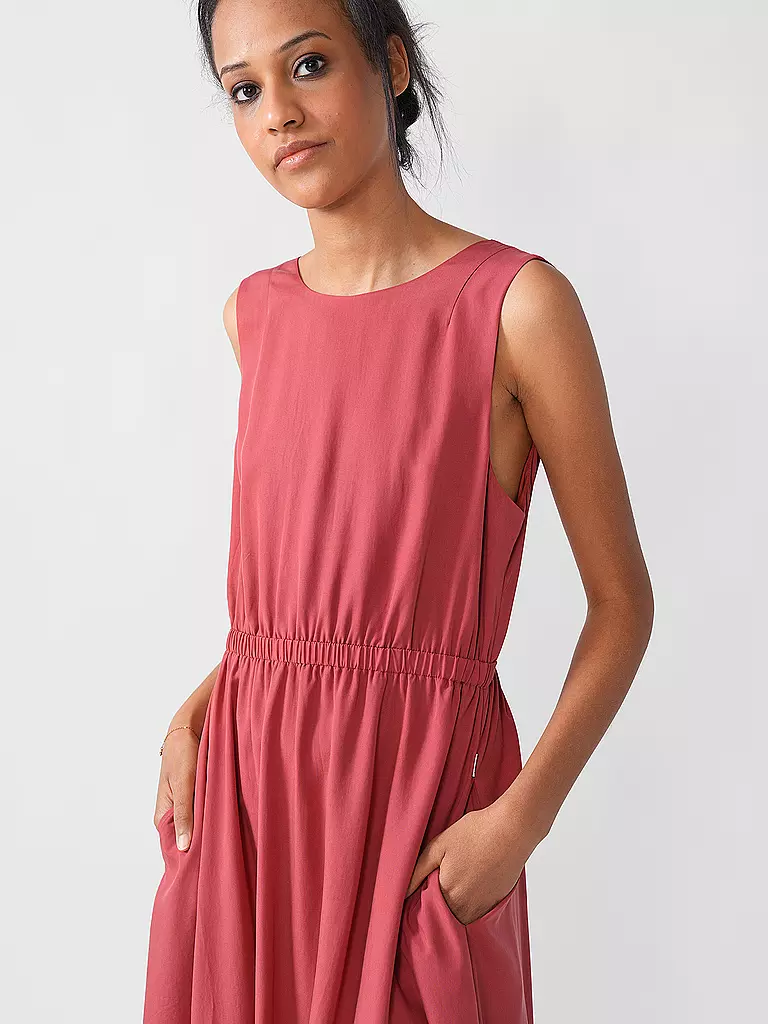 ECOALF | Midikleid KARLALF  | rot