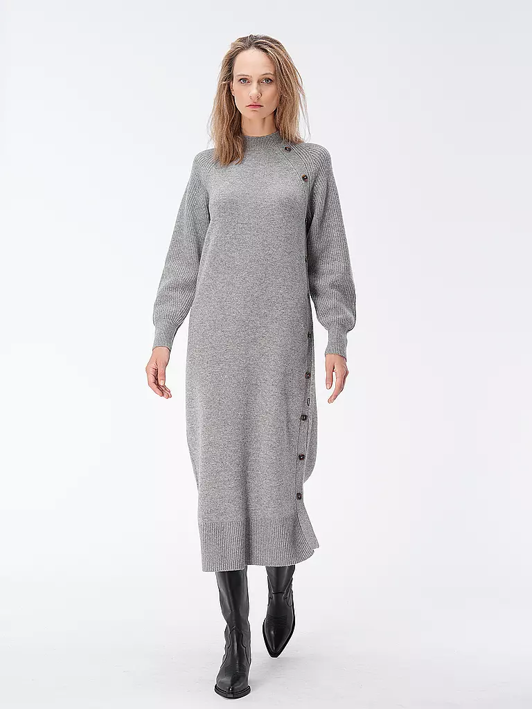 ECOALF | Midikleid TEJOALF | hellgrau