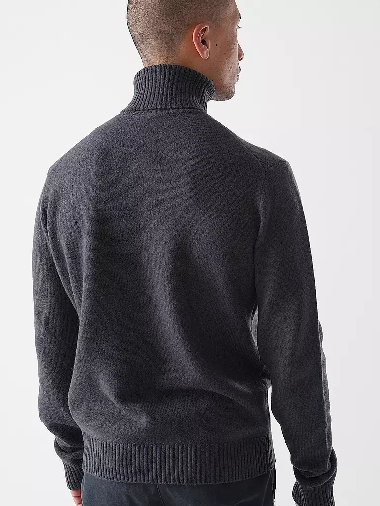 ECOALF | Rollkragenpullover | dunkelrot