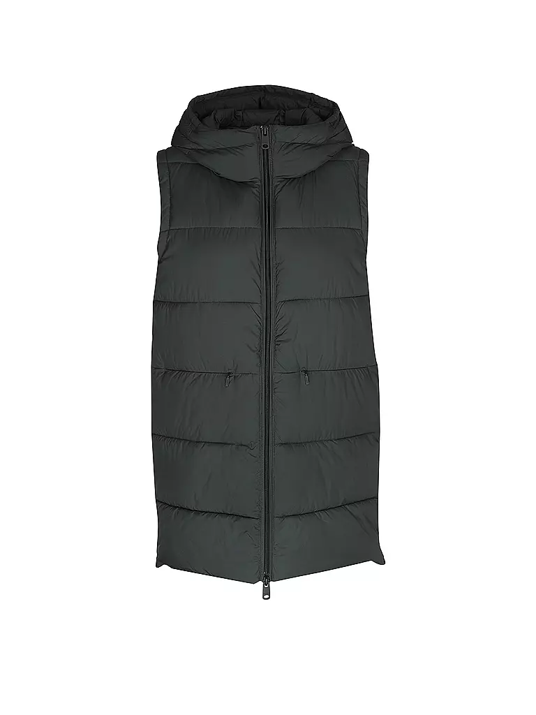 ECOALF | Steppgilet MARANGUALF | dunkelgrün