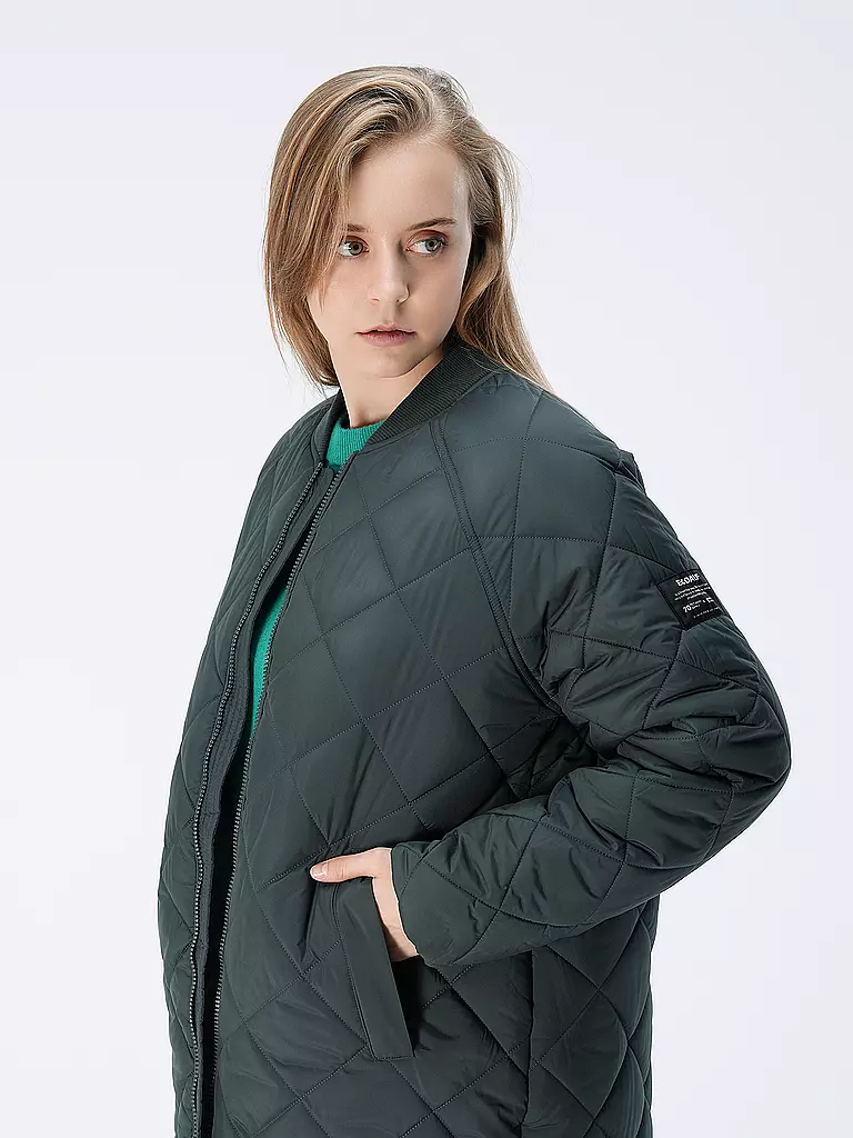 ECOALF | Steppjacke | dunkelgrün
