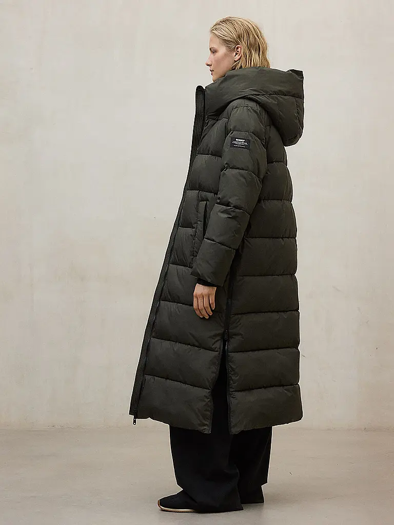 ECOALF | Steppmantel ARANDA | olive