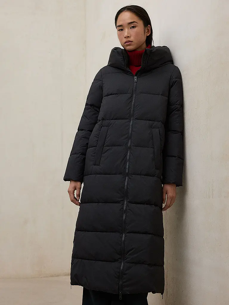 ECOALF | Steppmantel ARANDA | schwarz