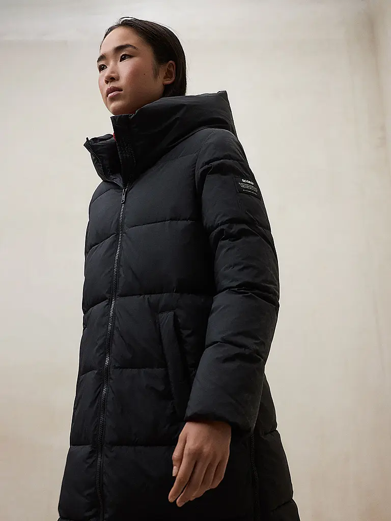 ECOALF | Steppmantel ARANDA | schwarz