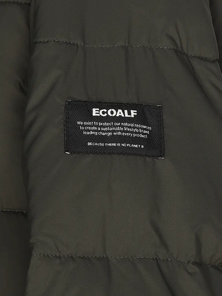 ECOALF | Steppmantel ARANDA | olive