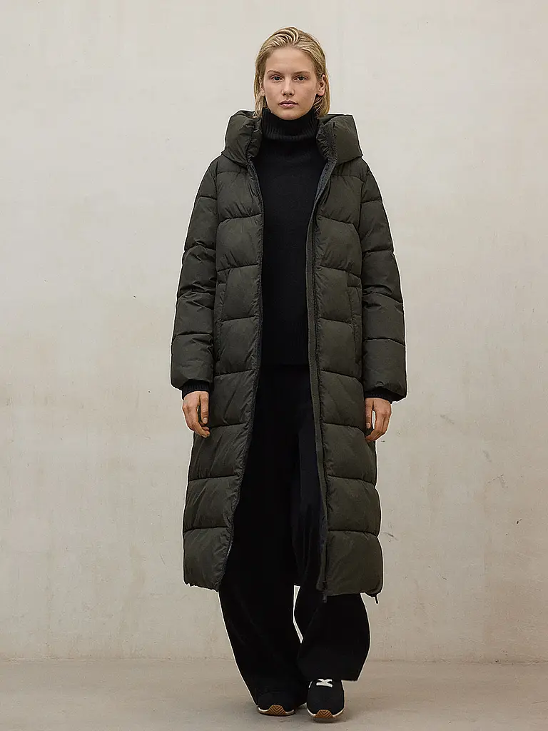 ECOALF | Steppmantel ARANDA | olive