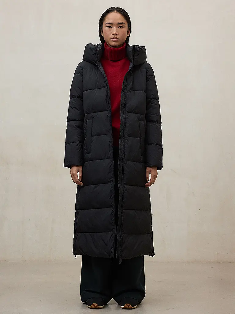 ECOALF | Steppmantel ARANDA | schwarz