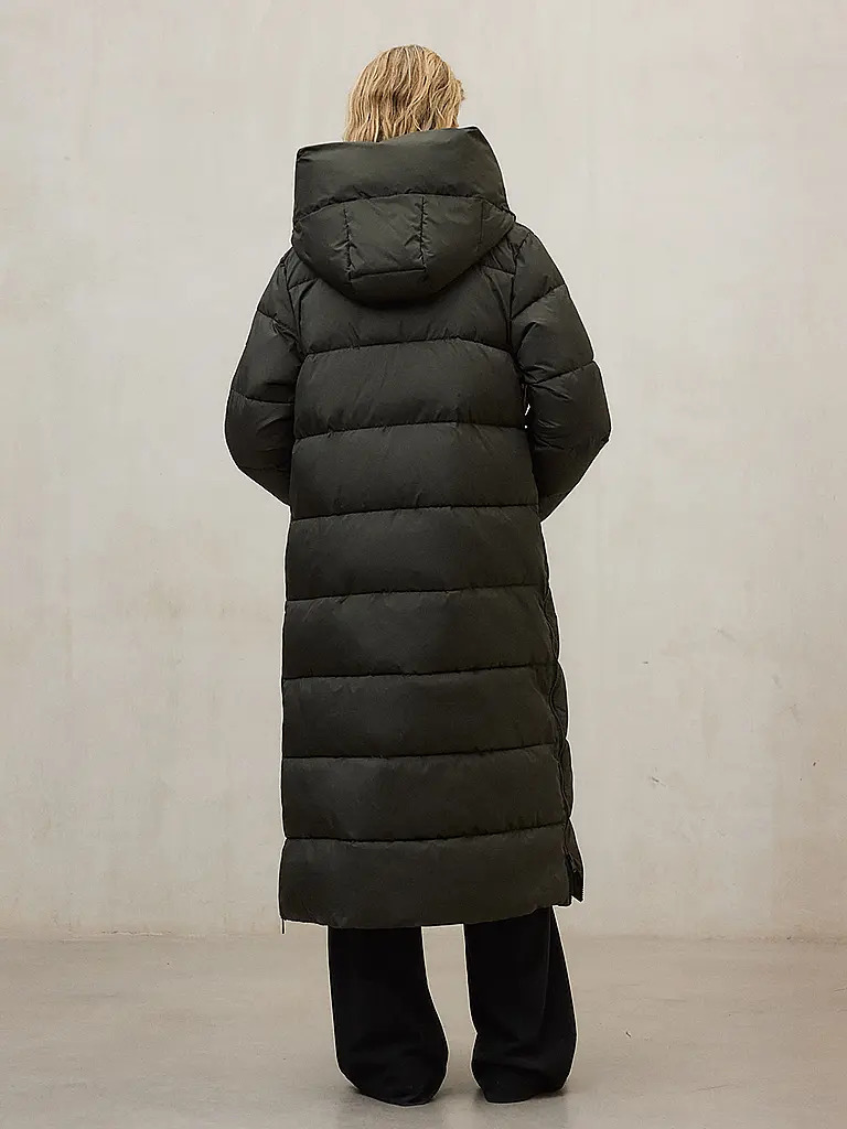 ECOALF | Steppmantel ARANDA | olive