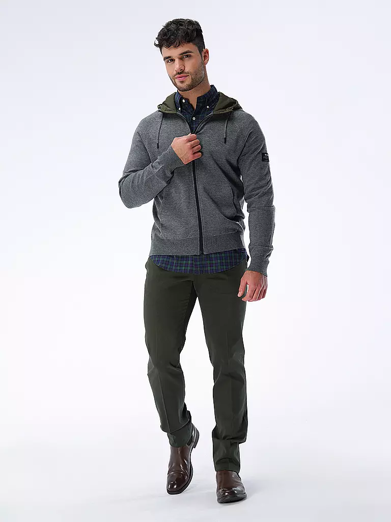 ECOALF | Strickjacke | hellgrau
