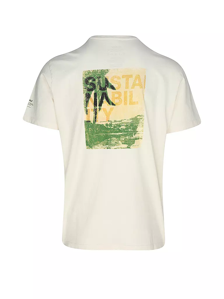 ECOALF | T-Shirt ABERIALF | creme