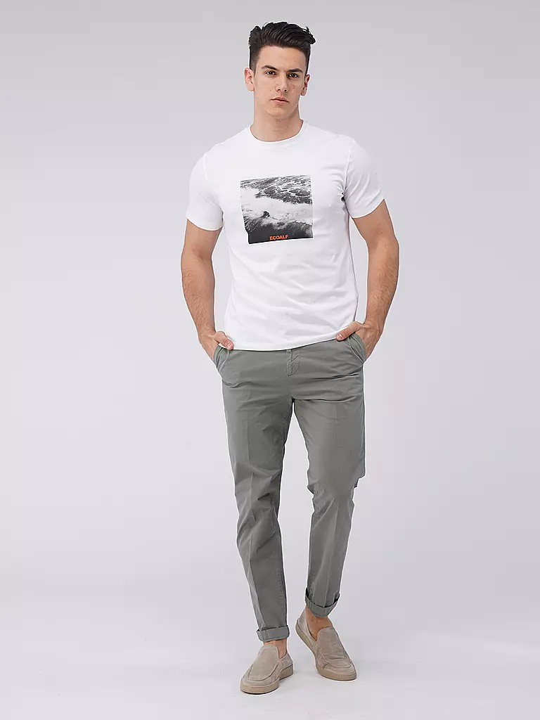 ECOALF | T-Shirt OLATUALF ICEBERG | weiss