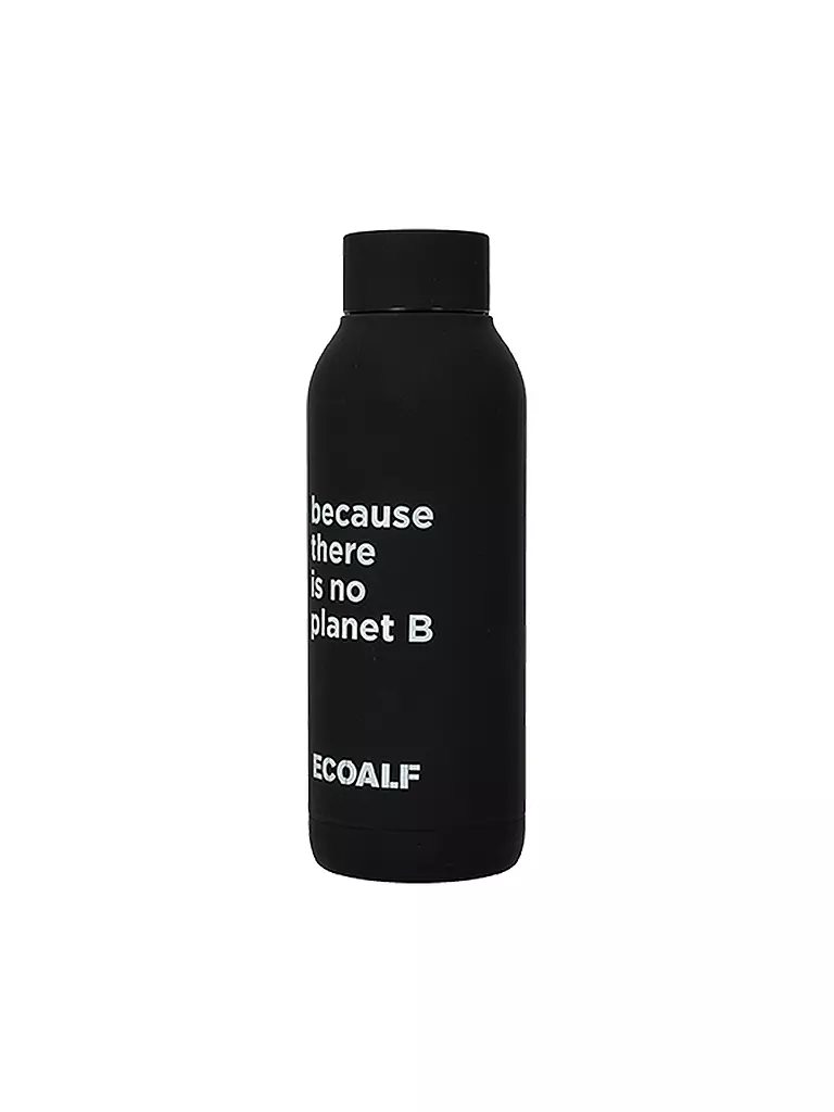 ECOALF | Thermo Trinkflasche 510ml | schwarz