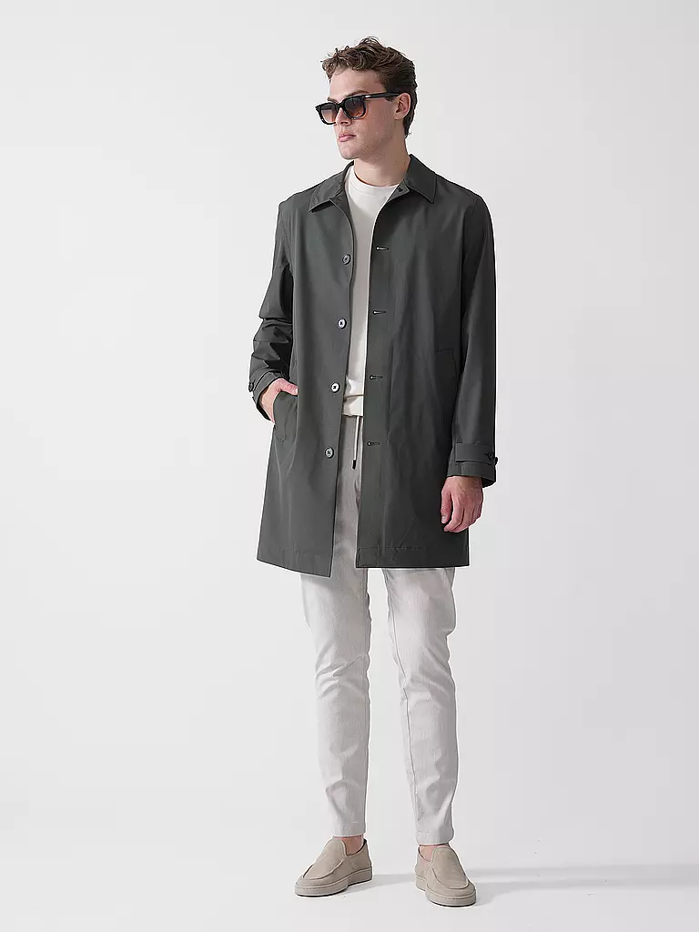 ECOALF | Trenchcoat NIMEGAALF | olive